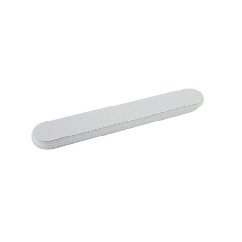 Nail File Coarse / Fine Super Sausage White Perfector