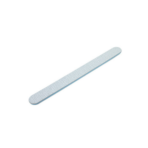 Nail File Frosty Cushion White with Blue Centre 100/240