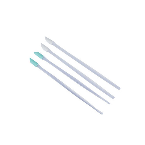 Plastic Cuticle Pusher with Rubber Tip